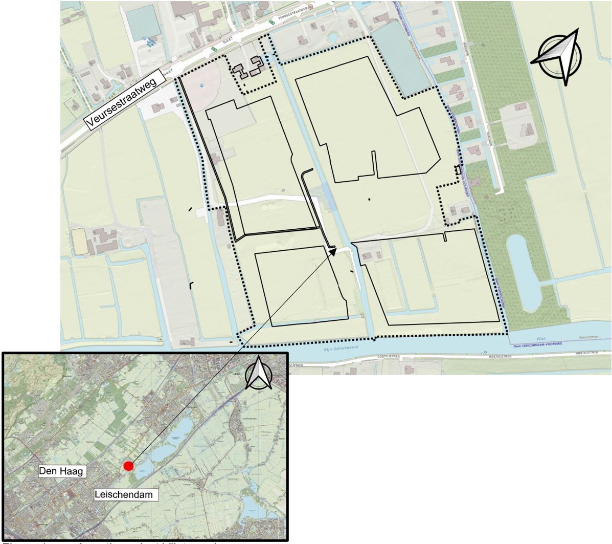 Ligging Vlietvoorde